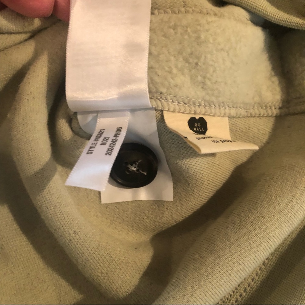 MADEWELL Seagrass Brushed Side SWEATSHIRT S - Picture 14 of 16